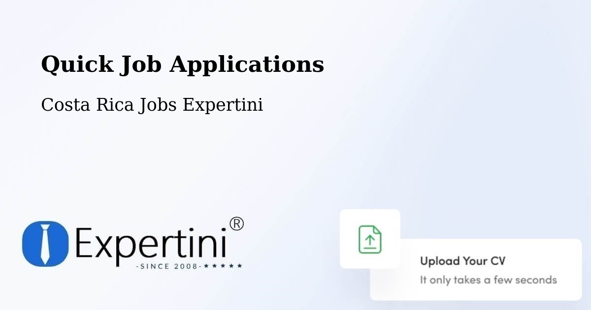 Quick Job Applications - Costa Rica Jobs Expertini