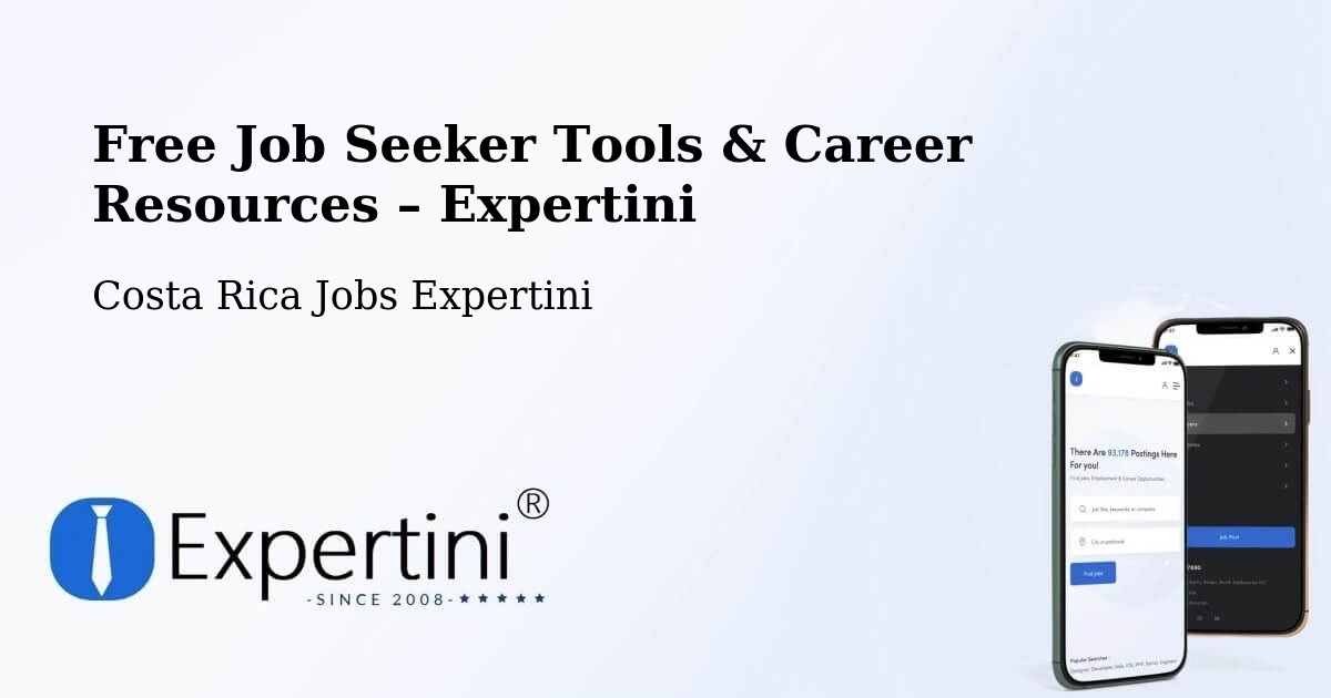 Free Job Seeker Tools & Career Resources – Quesada - Quesada, Costa Rica Jobs Expertini