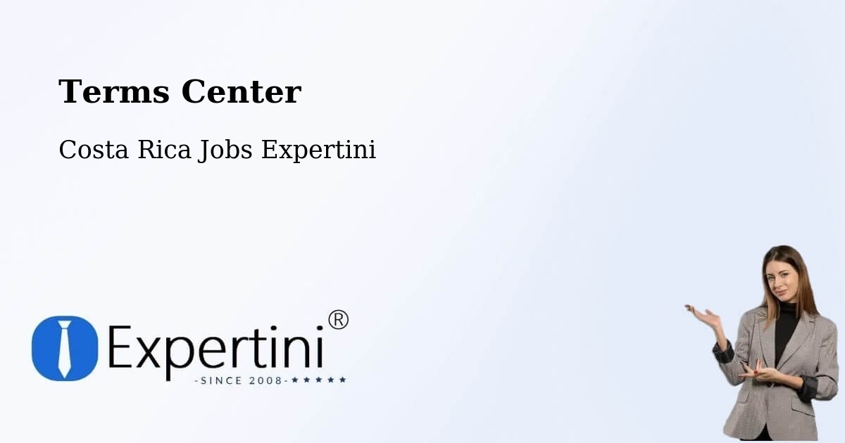 Terms of Service – Quesada - Costa Rica Jobs Expertini